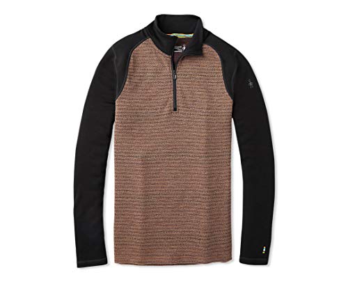 Smartwool NTS Mid 250 Pattern Zip T Bourbon Tick Stitch MD