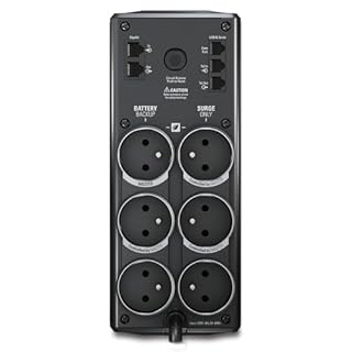 APC Power-Saving Back-UPS PRO - BR900G-FR - Onduleur 900VA (AVR, 6 Prises FR, USB, Logiciel d'arrêt)