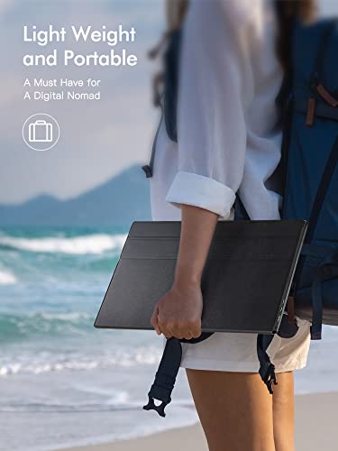 Image of MAGICRAVEN 16.0 inch 1200P 60Hz Portable Dual Monitor, Portable Laptop Monitor, Slim Lightweight Dual USB C HDMI Computer Monitor Gaming Display, Travel Monitor for PC Phone PS5 /4 Xbox Switch