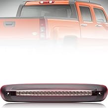 LED 3rd Brake Light Replacement for Humer H3T 2009 2010 High Mount Stop Lamp Third Cargo Lights Rear Tail Brake Light Reverse Lamps Assembly Smoke Lens