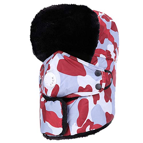 Chapeau aviateur homme contre le froid grand froid avec cache-oreille