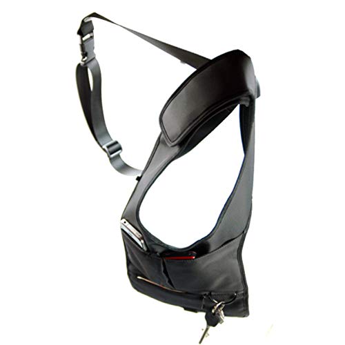 HEALLILY Shoulder Holster Bag Anti-Theft Phone Sling Chest Backpack for Men - Hidden Armpit Pouch Underarm Anti-Burglar Clothing Purse