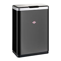Amazon｜WESCO (ウェスコ) ペダル式ゴミ箱 ホワイトマット サイズ: 27