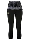 Zaggora Hot Pants Weight Loss Neoprene Fat Burn Capri, Womens, Black, Small