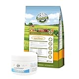 Bellfor Kit para perros medianos para el cuidado de las glándulas anales – Alimento seco sin cereales de 2,5 kg y ungüento para glándulas anales de 30 ml