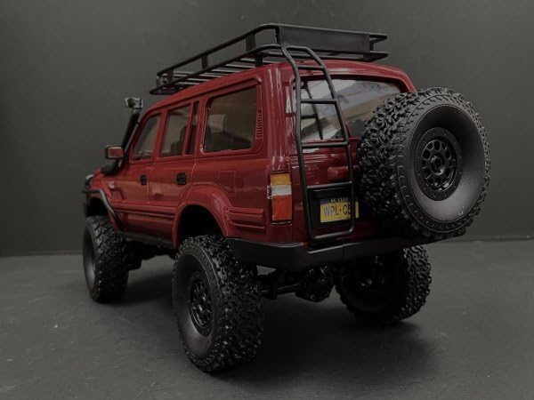 WPL C54-1 2.4GHz 116 RTR ランドクルーザ LC80 タイプラジコン 赤