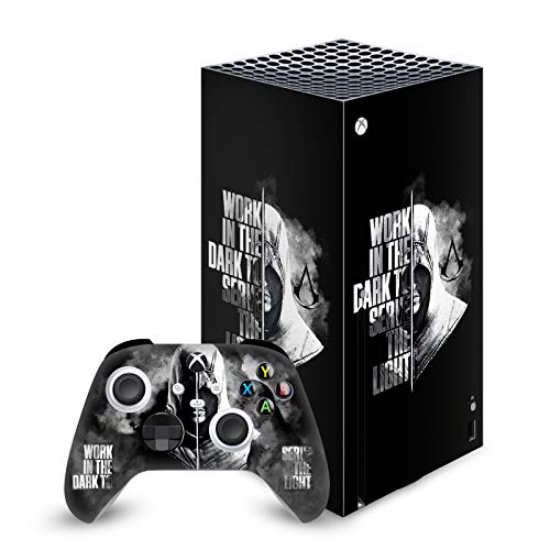 Skin Xbox Series X Assassin's Creed pack sticker vinyle console de jeu