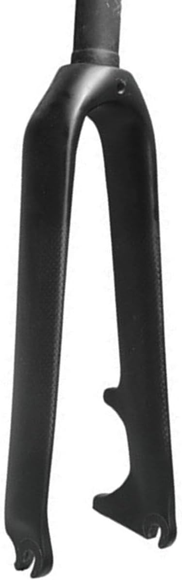 20" 451 Full Carbon Fiber BMX Rigid Forks 1-1/8" Straight Tube Foldable Bikes Front Forks Disc Brake Bike Fork 9 * 100mm Quick Release Hard Front Fork