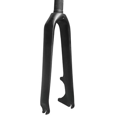 20" 451 Full Carbon Fiber BMX Rigid Forks 1-1/8" Straight Tube Foldable Bikes Front Forks Disc Brake Bike Fork 9 * 100mm Quick Release Hard Front Fork