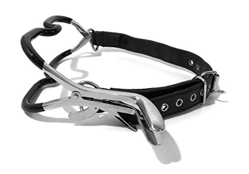 Ratchet Style Jennings Mouth Gag With Strap Silicone Rubber Coated #TOP1