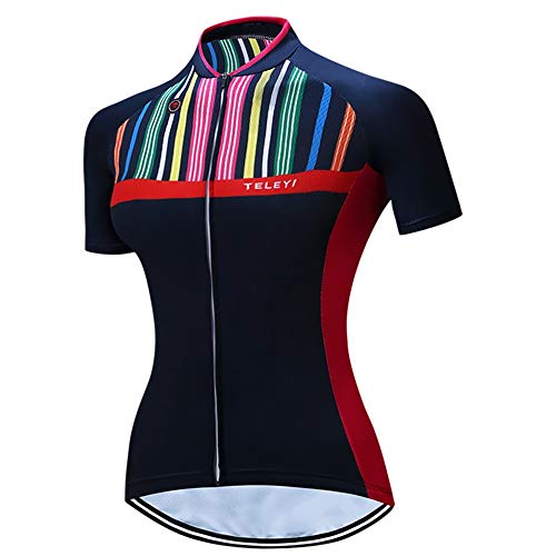 Cycling Jersey Women Short Sleeve Bike Shirts Bicycle Jacket Clothing XXXL
