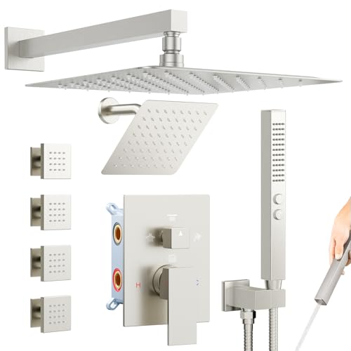 Starbath Rainfall Shower System with Body Jets