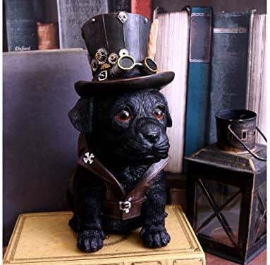 Nemesis Now Cogsmiths Dog Figurine 26cm Black