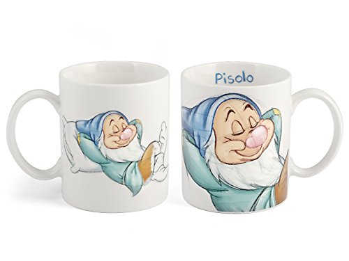 Home Nani Pisolo Set Sveglia Mug, Porcellana