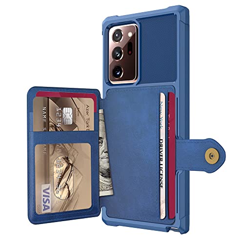 Étui pour Samsung Galaxy Note 20 5G rigide avec flip wallet et porte-photo