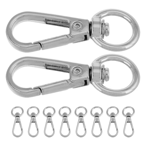 Hebillas giratorias de metal ajustables para cordón de teléfono móvil y llavero mini