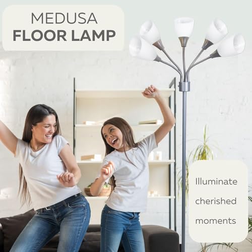 Lightaccents 16197-98-FBA- Floor Lamp For Bedroom Multi Head 5 Light Bright Floor Lamp thumb #1