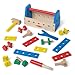 Melissa & Doug Take-Along Tool Kit Wooden Construction Toy (24 pcs)