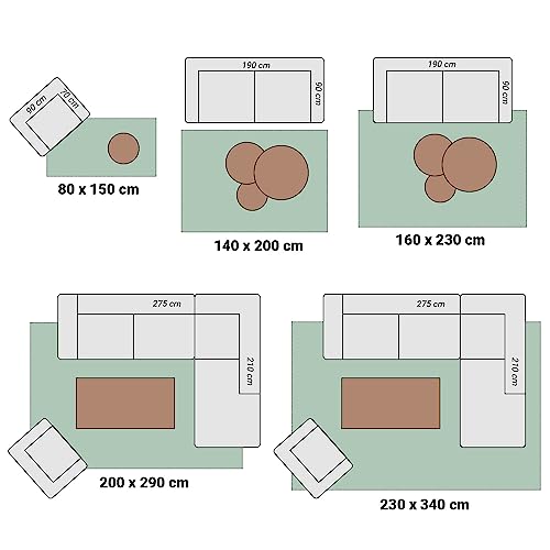 Tapis de salon doux bleu foncé pour réchauffer les sols froids en hiver - 3