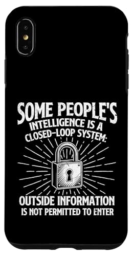 Some People's Intelligence - ����ȃW���[�N ���[���A ��� �X�}�z�P�[�X iPhone XS Max �p