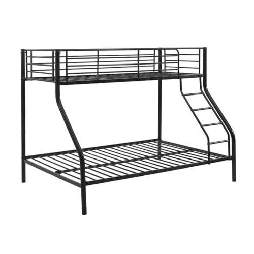 Catálogo de Coppel Muebles Literas los más solicitados. 50 VANLIG Litera Individual/Matrimonial sobre Marco de Acero Resistente con Escalera Plana y barandilla para niños, Adolescentes y Adultos