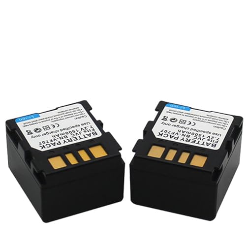 BN-VF707 Replacement Camera Battery 7.2V 1500mAh for JVC BN-VF733U BN-VF714U BN-VF707U GR-DF430 DF450 DF470 DF550 Camera