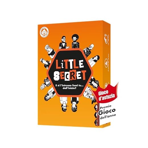 ATM Gaming LITTLE SECRET - Giochi da tavolo - Gioco di Bluff, creatività e di sospetto - Divertente gioco da tavolo per bambini e adulti - 10+Anni - Giochi di Società
