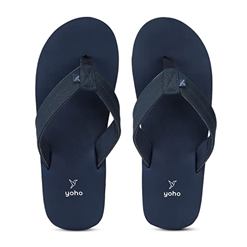 Image of YOHO OAK's Big Size Slipper for Big Feet Mens |Soft Ortho slippers | Soft comfortable and stylish flip flop slippers for men| Plus size slipper
