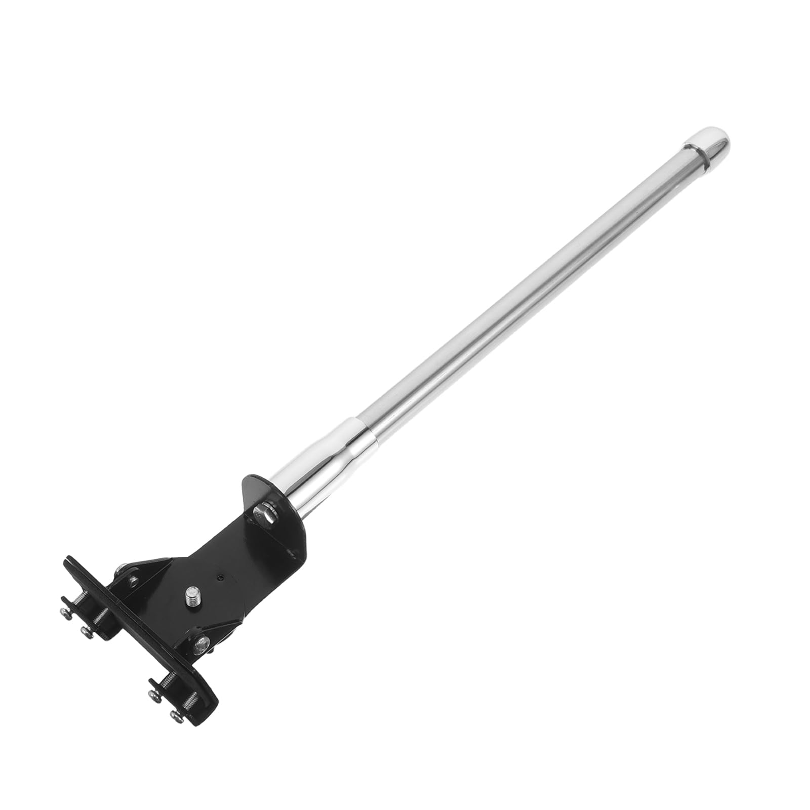 Antena Decorativa para Coche 36 Cm de Metal Negro Accesorio de Antena de Techo para Automóviles y Camionetas Aérea de Radio Soporte Resistente para Uso Exterior y Señal Mejorada