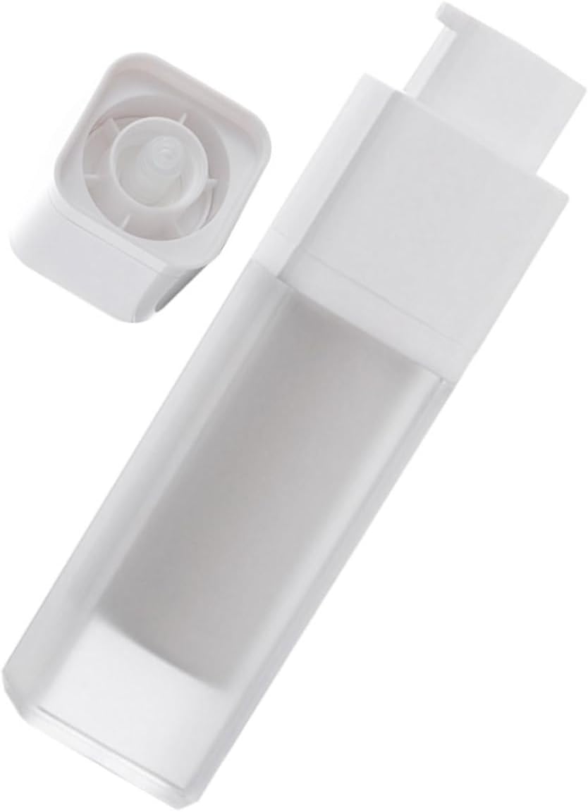 NOLITOY Travel Vacuum Bottle Airless Lotion Container for Skincare Toiletries Refillable Sub Bottle for Outdoor and Travel Portable Design for Creams and Serums