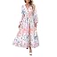 D#pink Blue Pastel Floral