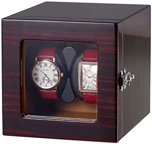 Montres automatiques enrouleur double WQHPLMD laque piano noire