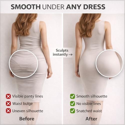 Image of Women's Shapewear Bodysuit - Tummy Control Seamless Waist Sculpting Body Shaper - Thong Body Suit