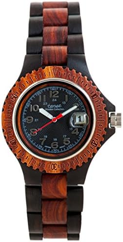 Tense Men’s Compass Watch in Dark Sandalwood and Rosewood G4100DR-B