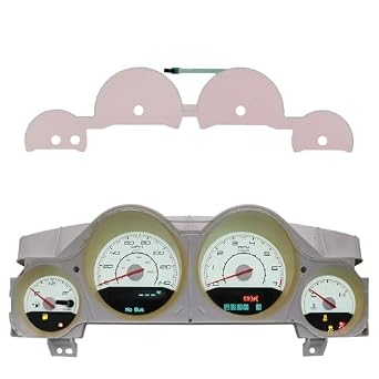 EL Panel Replacement for Dodge Challenger Magnum Charger Instrument Cluster White
