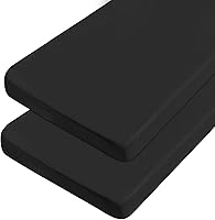 Vista 11 de Sábanas para catre de 31" x 75", sábana ajustable para colchón de catre de guardería con cama individual estrecha/litera de campamento/literas