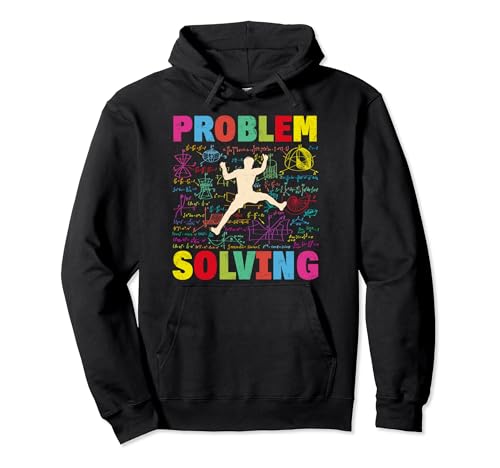 Mathematic Problem Solving Climber Rock Climbing Bouldering Pullover Hoodie