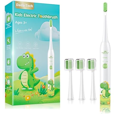 DADA-TECH Dinosaur Kids Electric Toothbrush Cover