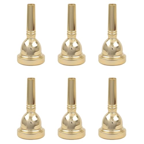 Embouchure de Trombone Alto 6.5AL Or et Cuivre pour instrument de musique lot de 6