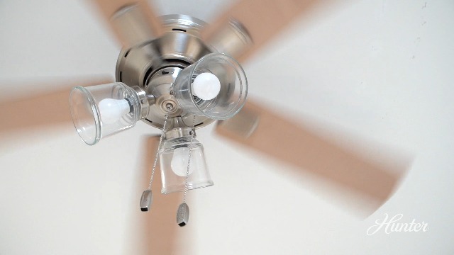 Hunter Fan Company 52152, 42 inch Crestfield Fresh White Low