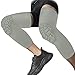 SZKANI Knee Pads Compression Leg Sleeve Knee Sleeve for All Sports Wrestling Protector Gear, 1 Pair of Knee Paded