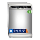 Balay - Lavavajillas de libre instalación, 14 servicios, Pausa + Carga, Motor ExtraSilencio, Home Connect, Acero antihuellas, 3VS6361IP