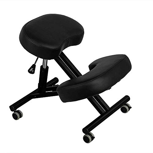 OMECAL Kneeling Chair Adjustable Stool for Home and Office, Improve Posture, Neck