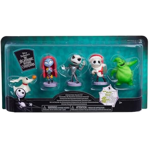Disney Tim Burton's Nightmare Before Christmas Figure Set Cover