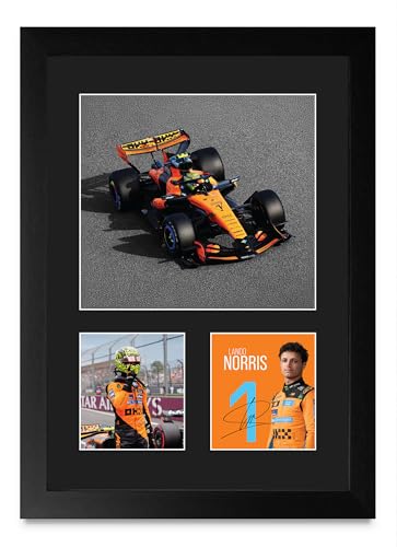 Foto de Lando Norris McLaren F1 para decorar tu oficina