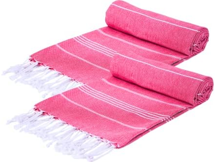 Telo Mare XXL 100x200 Cm In Cotone Riciclato - Leggero, Antisabbia, Asciugatura Rapida, Per Spiaggia E Yoga