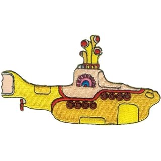 C & D visionnaires Patches-Beatles Yellow Submarine - Les Beatles, Paul McCartney, John Lennon, RIngo Starr, George Harrison