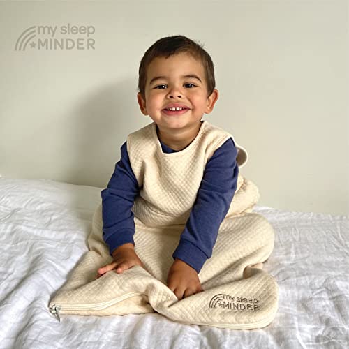 My Sleep Minder Baby Anti Radiation Baby Sack & Blanket, Emf Protection Wearable Blanket, Radiation Blanket Pregnancy, Unisex, 6-18 Months, Beige #TOP5