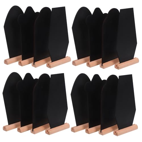 Petit signe de tableau noir Amosfun lot de 16 mini panneaux de billets de bureau effaçables