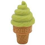 Ty Beanie Eraserz - Ice Cream Cone Green